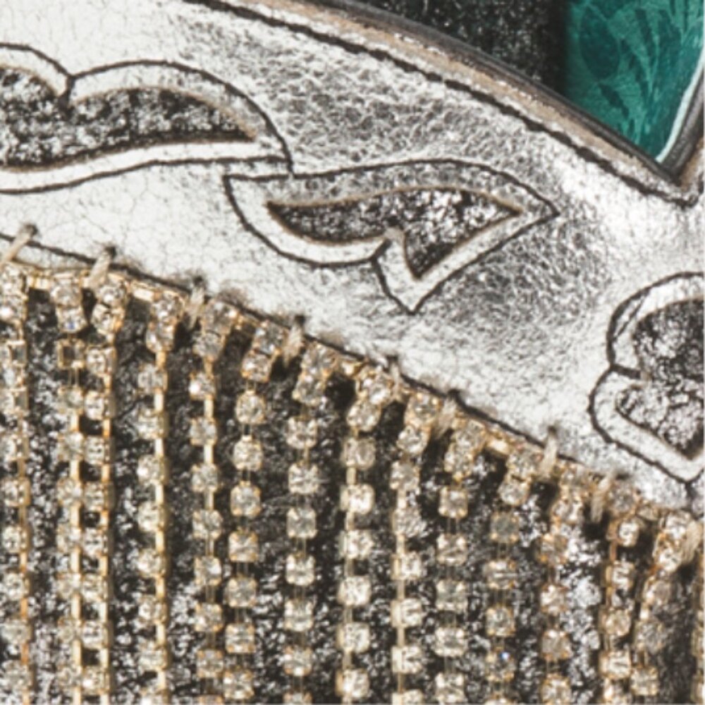 CORRAL BOOTS Made In Mexico Leather Embroidery And Crystals Western Boots - Picture 5 of 6